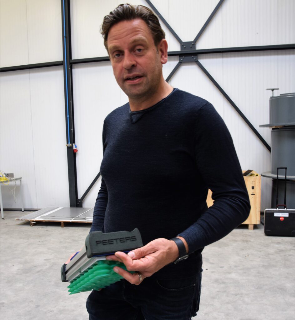 Gripper met soft kappen