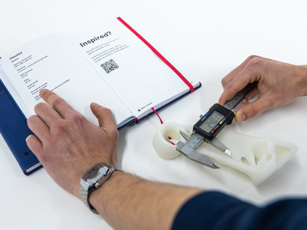 Engineer aan de slag met design guidelines van parts on demand