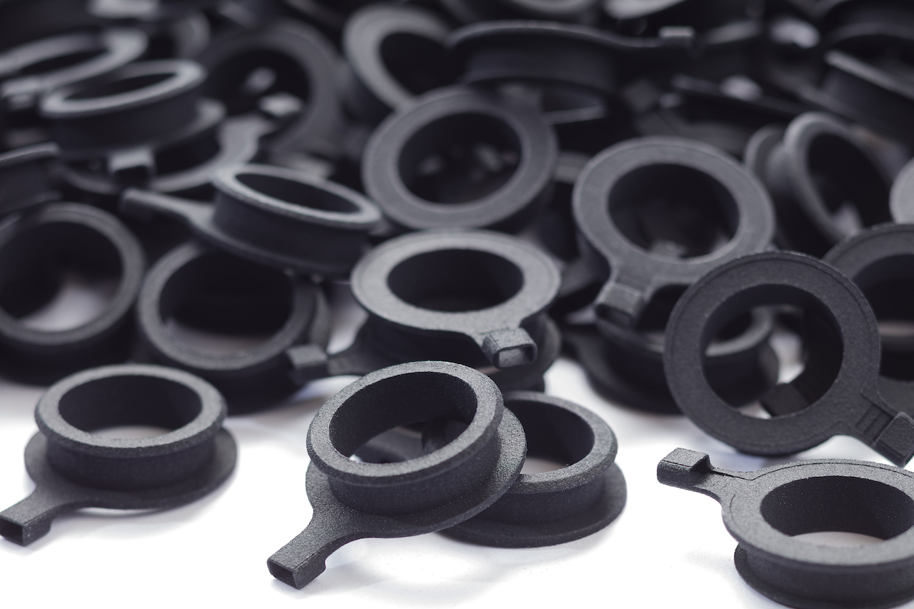 Flexibele SLS PA12 lattice-zool van Parts on Demand