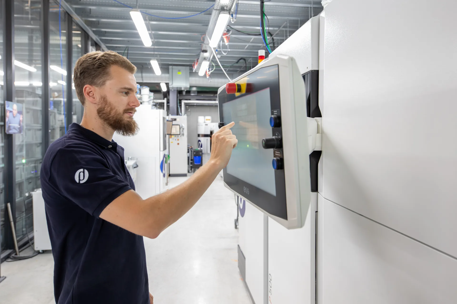 EOS P500 in productie